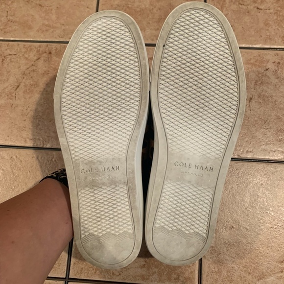 Cole Haan Grandpro Spectator 2.0 Genuine Calf Hair Slip On in Camo size 7 - Picture 8 of 8